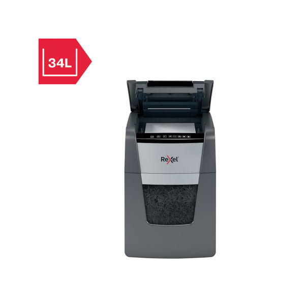 Rexel Optimum AutoFeed+ 100X Cross-Cut P-4 Shredder 2020100X