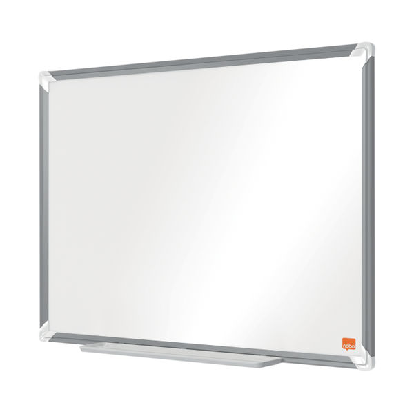 Nobo Premium Plus Steel Magnetic Whiteboard 1200 x 900mm 1915156