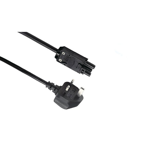 On Desk Power Module 2xUK Socket Dual USB Port Type A+C PD/QC Charger Black 20000016