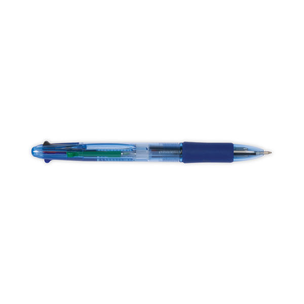 Q-Connect Retractable Ballpoint Pen 4 Colour (Pack of 10) KF01938