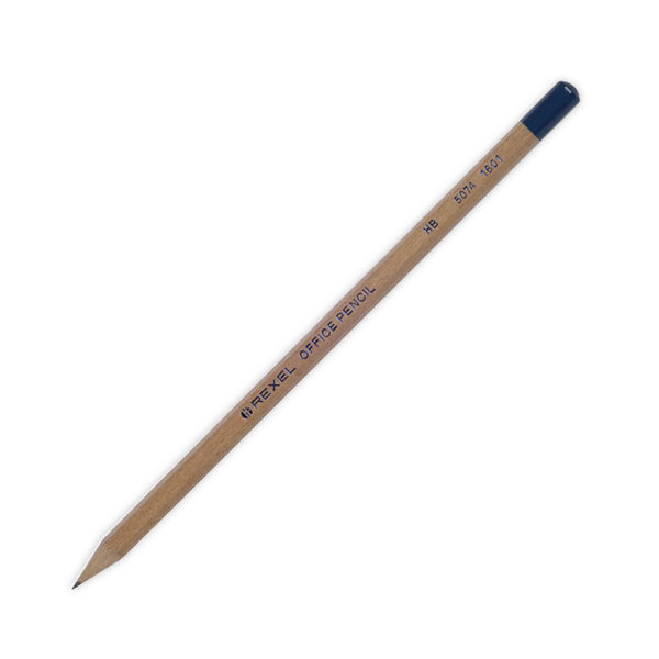 Rexel Office HB Pencil Natural Wood (Pack of 144) 34251