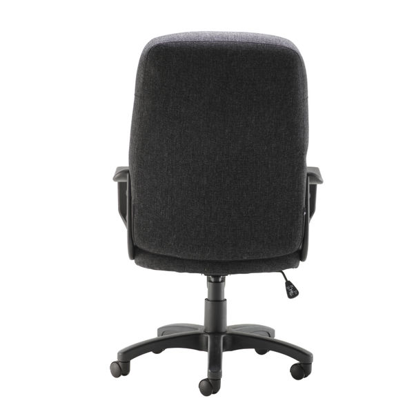 Arista Franca High Back Executive Chair 700x660x1180mm Charcoal KF50161