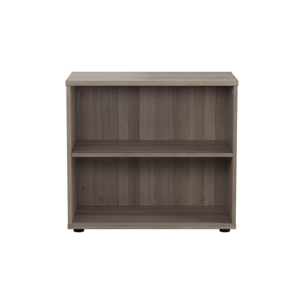 Jemini Wooden Bookcase 800x450x730mm Grey Oak KF811336