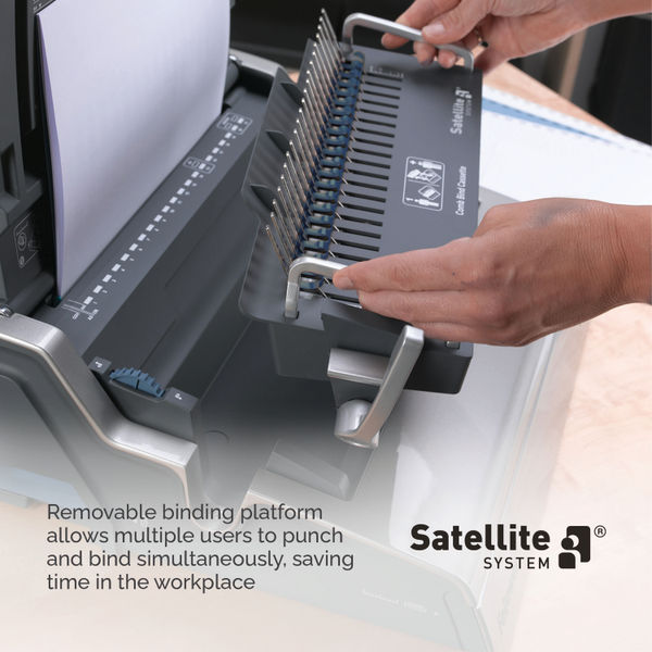 Fellowes Galaxy 500 Manual Comb Binding Machine 5622001
