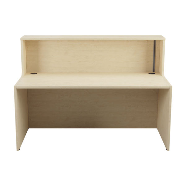 Jemini Reception Unit 1400x800x740mm Maple KF818214