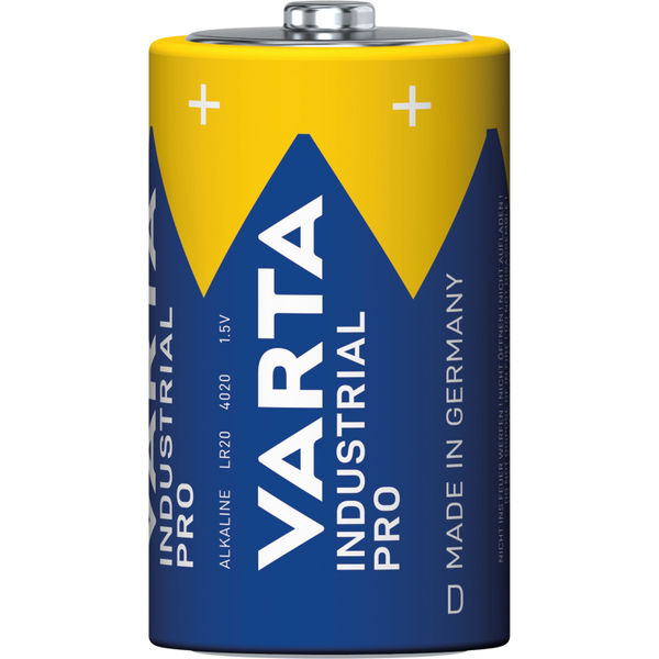 Varta Industrial Pro D Battery (Pack of 20) 04020211111