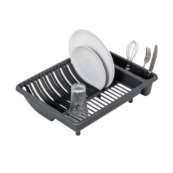 Addis Draining Rack 380x480x110mm Metallic Grey 510815