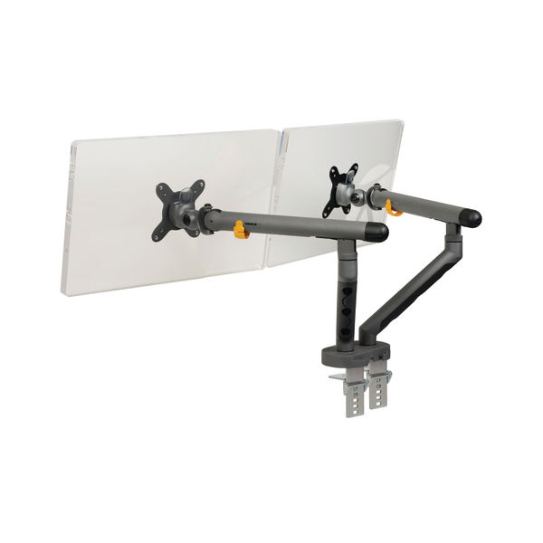 Bakkerelkhuizen BE Flexible Dual Monitor Arm Dark Grey BNEBFDDG
