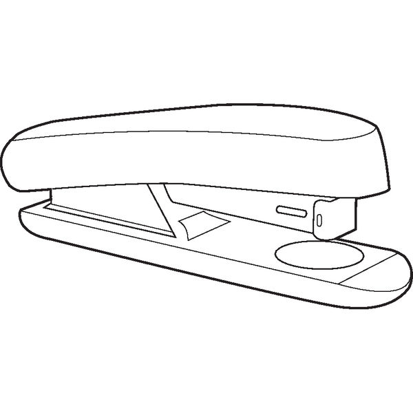 5 Star Stapler Half Strip Black