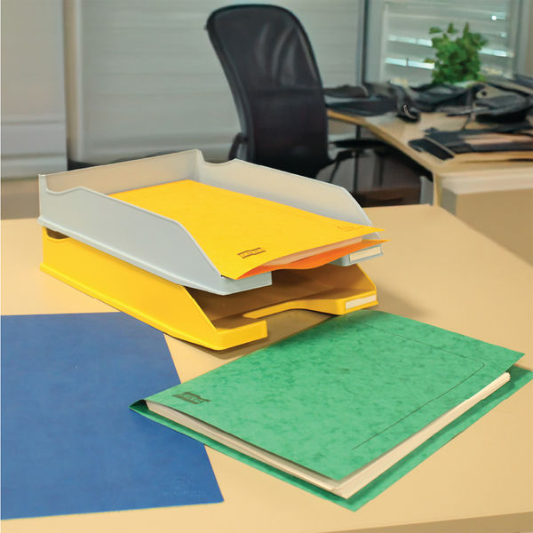 Europa Square Cut Folder 300 micron Foolscap Assorted (Pack of 50) 4820