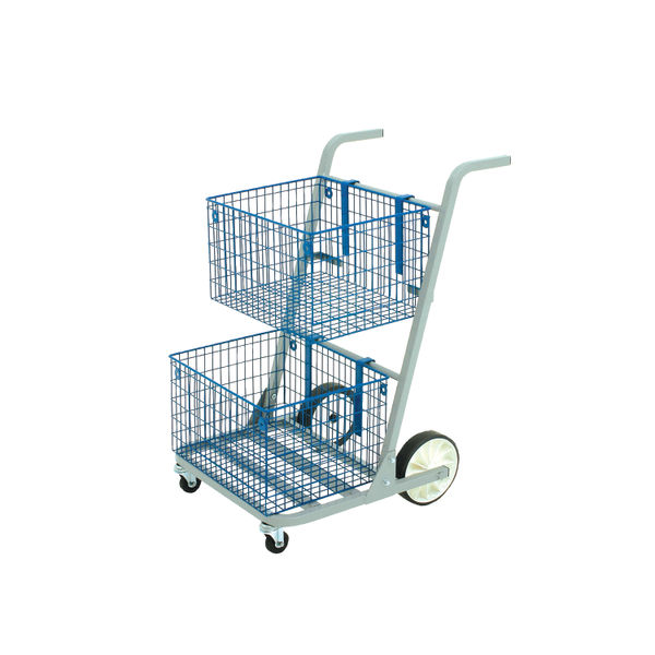 Go Secure Major Two Tier Mail Trolley - 433225