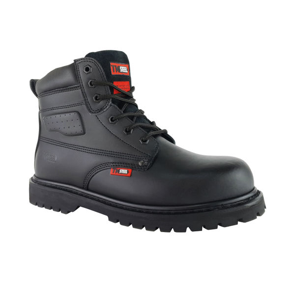 Tuffking Alder Safety Hiker Boot Black Size 11