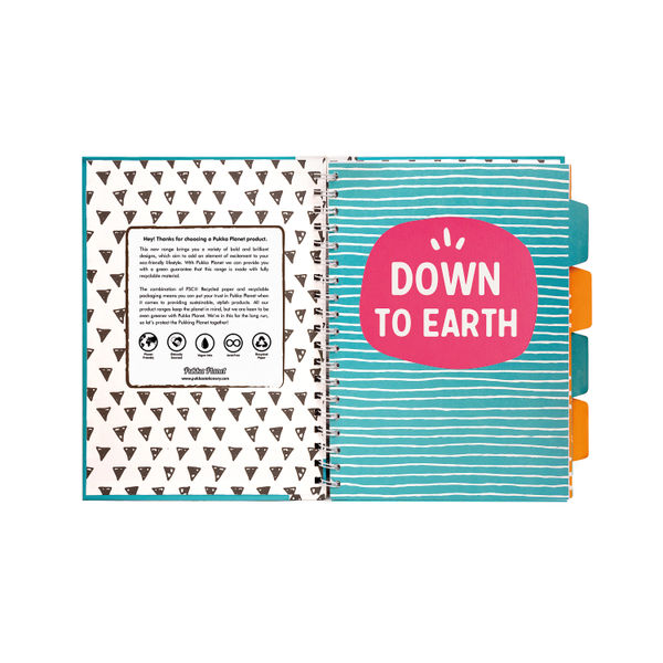 Pukka Planet Project Book 2 Designs B5 Assorted (Pack of 2) 9763-SPP