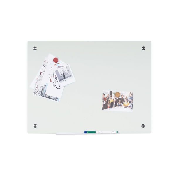 Bi-Office River Magnetic Glass Board 90x60cm GL070107