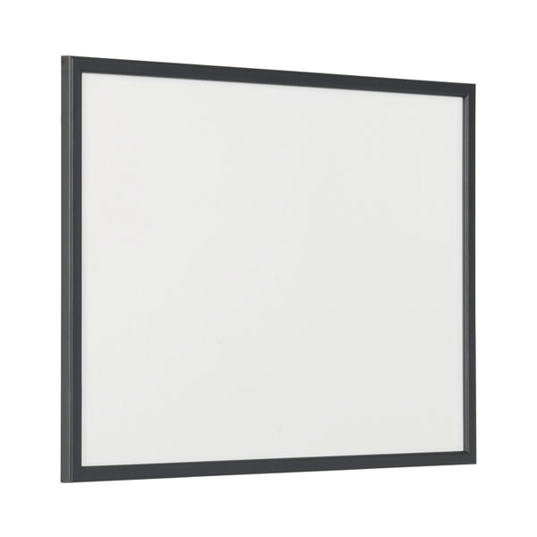 Bi-Office Basic Whiteboard Drywipe Surface Black Frame 60x45cm MP04001161