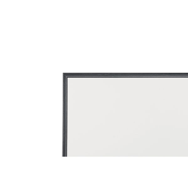 Bi-Office Basic Whiteboard Drywipe Surface Black Frame 120x90cm MP14001169