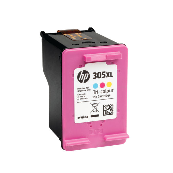 Hp 305xl High Yield Original Ink Cartridge Tri Colour 3ym63ae