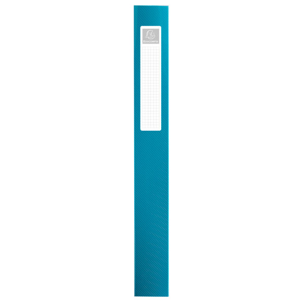 Exacompta Bee Blue Box File 40mm Spine PP A4 Assorted (Pack of 8) 59140E