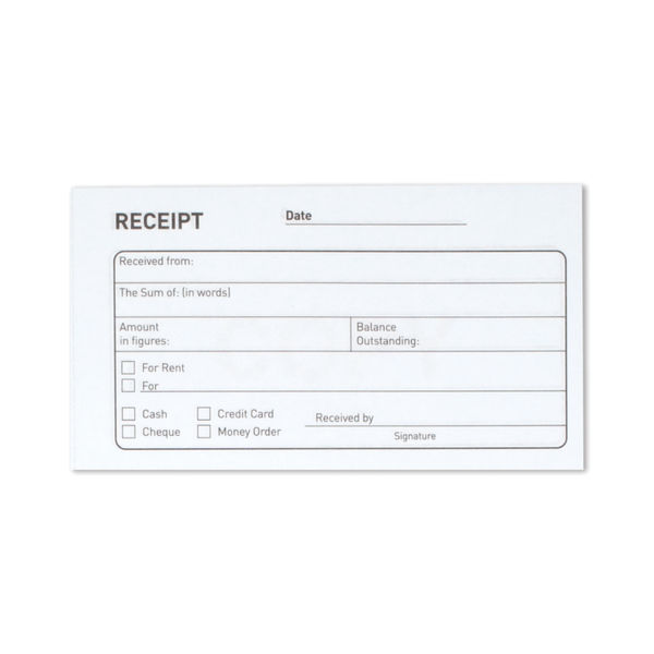 Challenge Carbonless Receipt Book, 200 Duplicate Slips - M71990