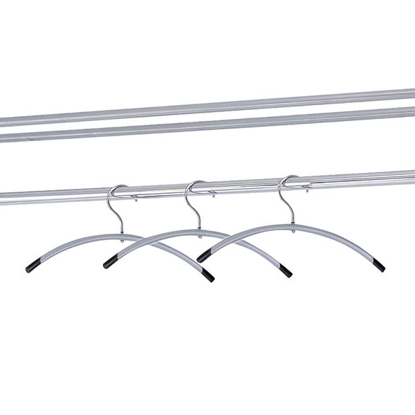 Alba Coat Hanger 255x430x45mm Metal (Pack of 6) PMCINMET