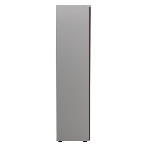 Jemini Wooden Cupboard 800x450x1800mm White/Dark Walnut KF810711