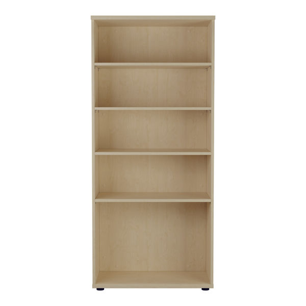 Jemini Wooden Bookcase 800x450x1800mm Maple KF811008