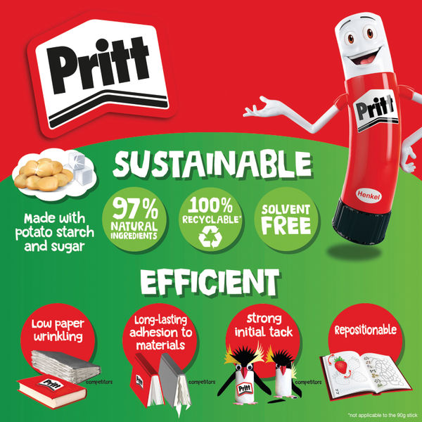 Pritt Stick 11g Original, Pack of 25 | 1478529