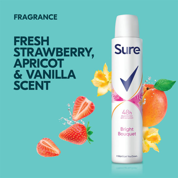 Sure Womens Anti-Perspirant 48h Bouquet 200ml (Pack of 6) C007387