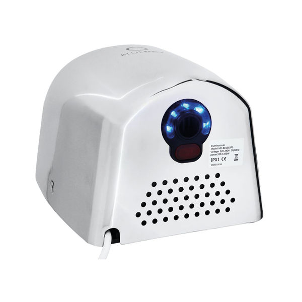Bluedry Mini Jet Hand Dryer White HD-BD1015W