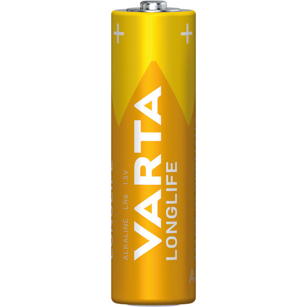 Varta Longlife AA Battery (Pack of 8) 04106101418