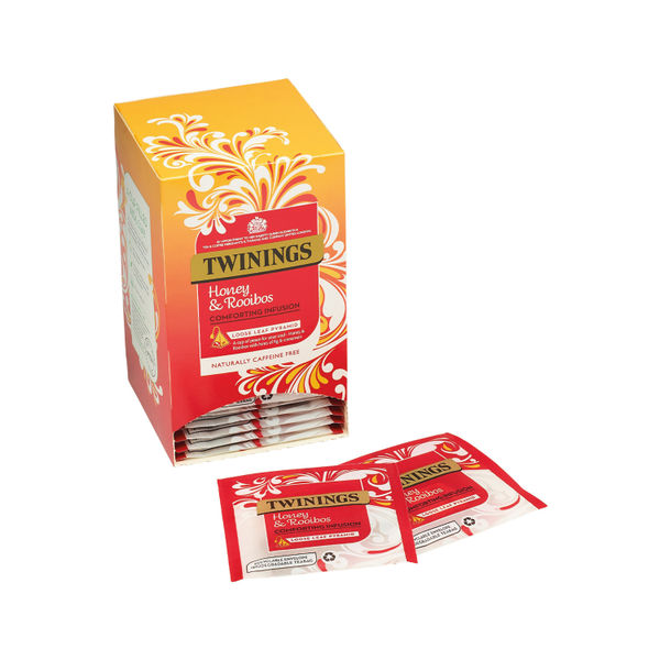 Twinings Honey/Fig/Rooibos Mesh Tea Bags Pyramid Enveloped (Pack of 15) F16871