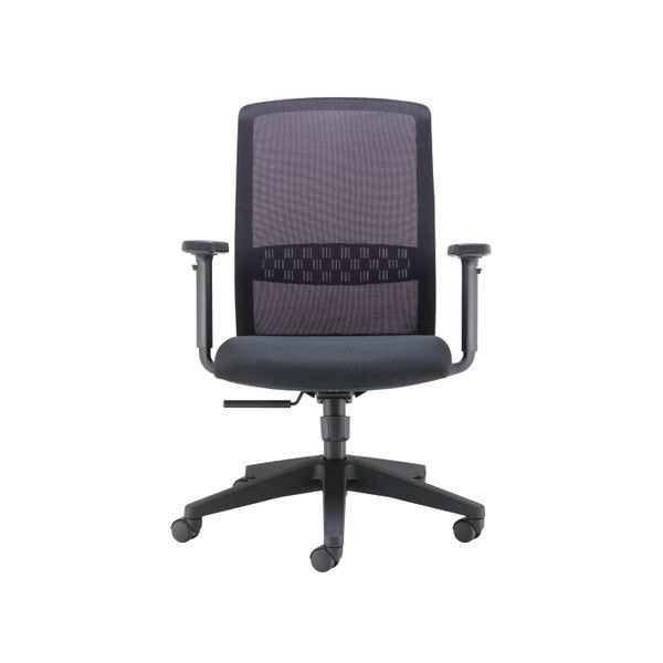 Arista Digby High Back Executive Chair 670x630x945-1065mm Mesh Back Black KF79886