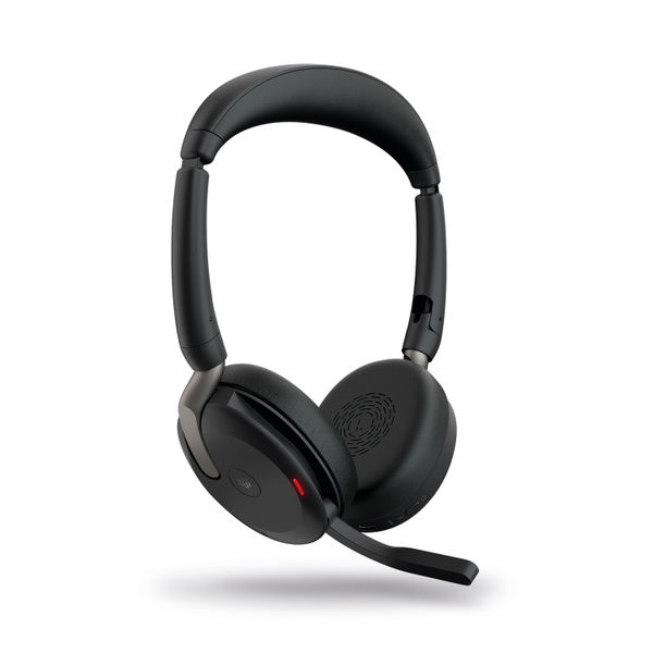 Jabra Evolve2 65 Flex Headset Link380 USB-C UC Version Stereo with Wireless Charging 26699-989-889
