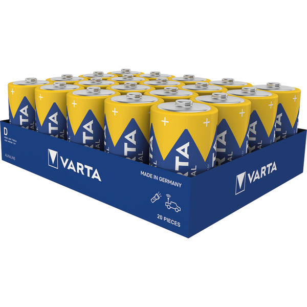 Varta Industrial Pro D Battery (Pack of 20) 04020211111
