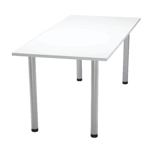 Jemini 1800mm White Rectangular Meeting Table