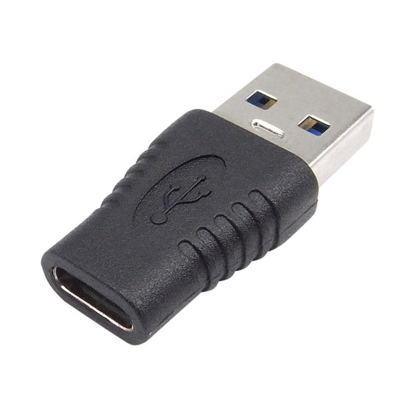 Connekt Gear USB 3 Adapter A Male to Type C Female + OTG Black 26-0420