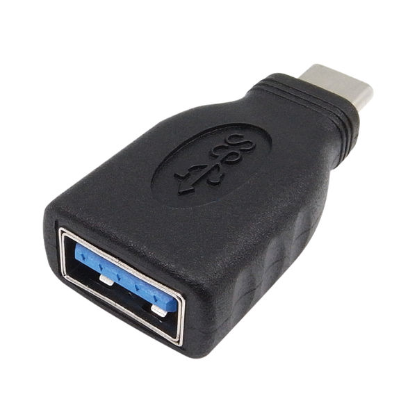 Connekt Gear USB 3 Adapter Type C Male to A Female + OTG Black 26-0430