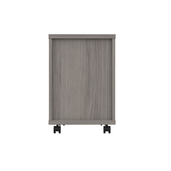 Astin 2 Drawer Mobile Under Desk Pedestal 400x500x590mm Alaskan Grey Oak KF77728