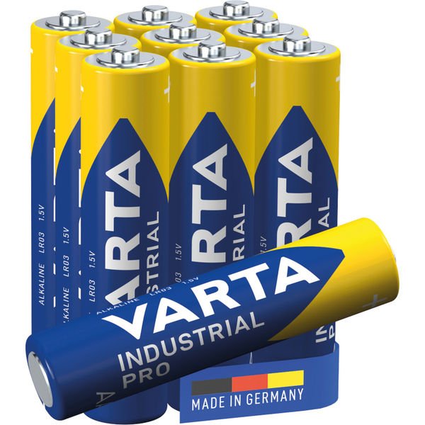 Varta Industrial Pro AAA Battery (Pack of 10) 4003211111