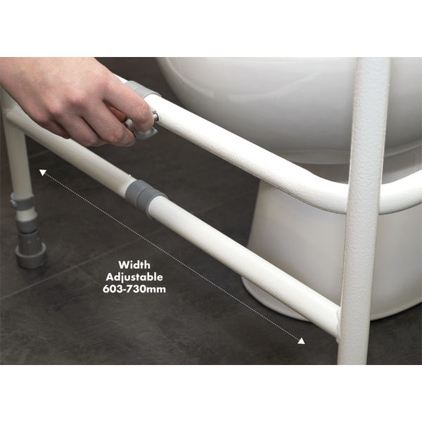 Aidapt Broadstairs Toilet Frame with Adjustable Height and Width VR202