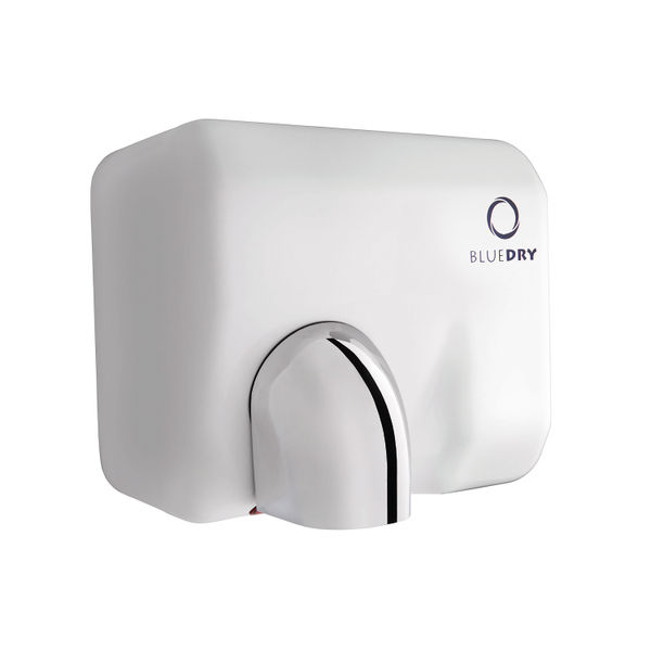 Bluedry Blue Storm Hand Dryer White HD-BD1004W