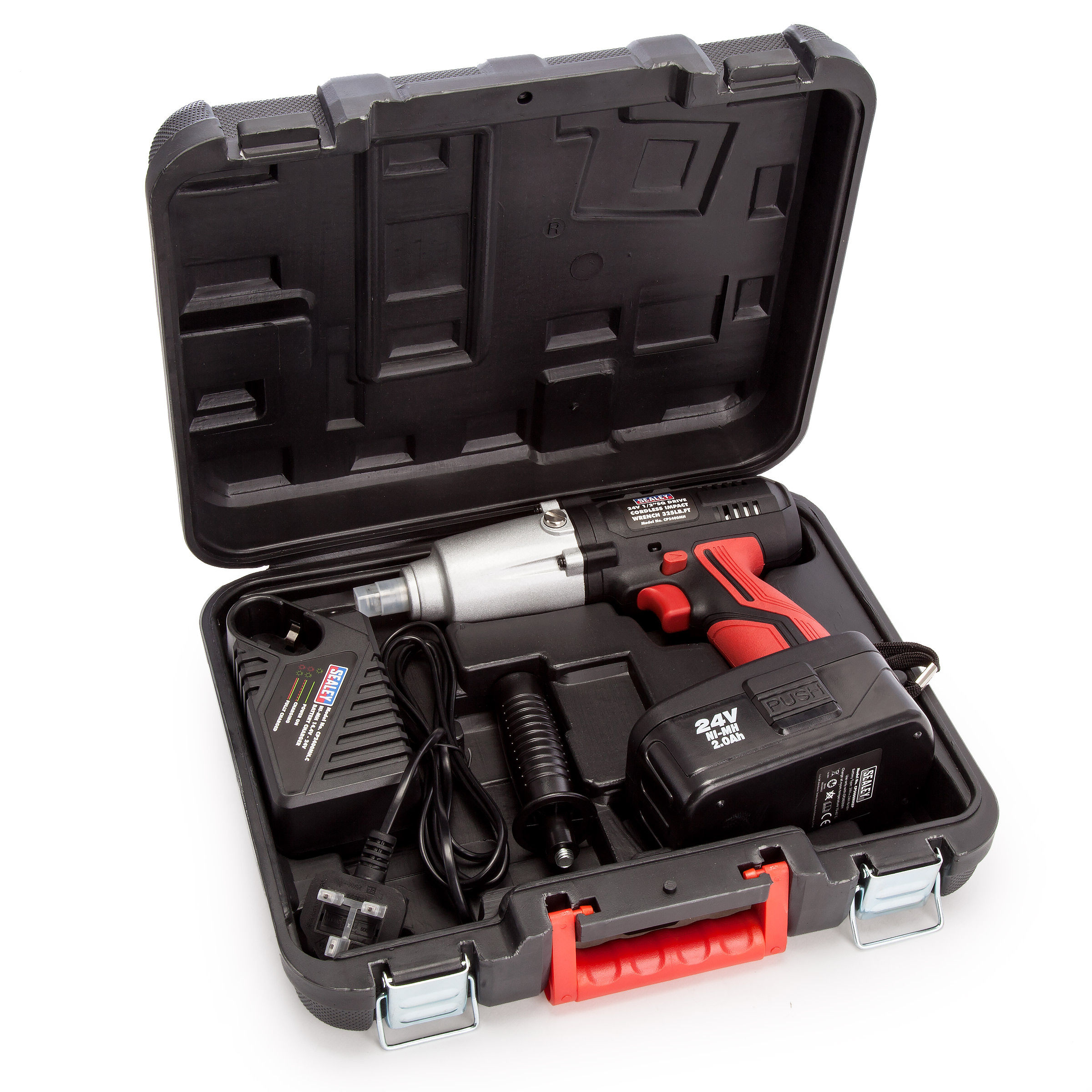 Toolstop Sealey CP2400MH 24V Cordless Impact Wrench 1/2in Drive (1 x 2