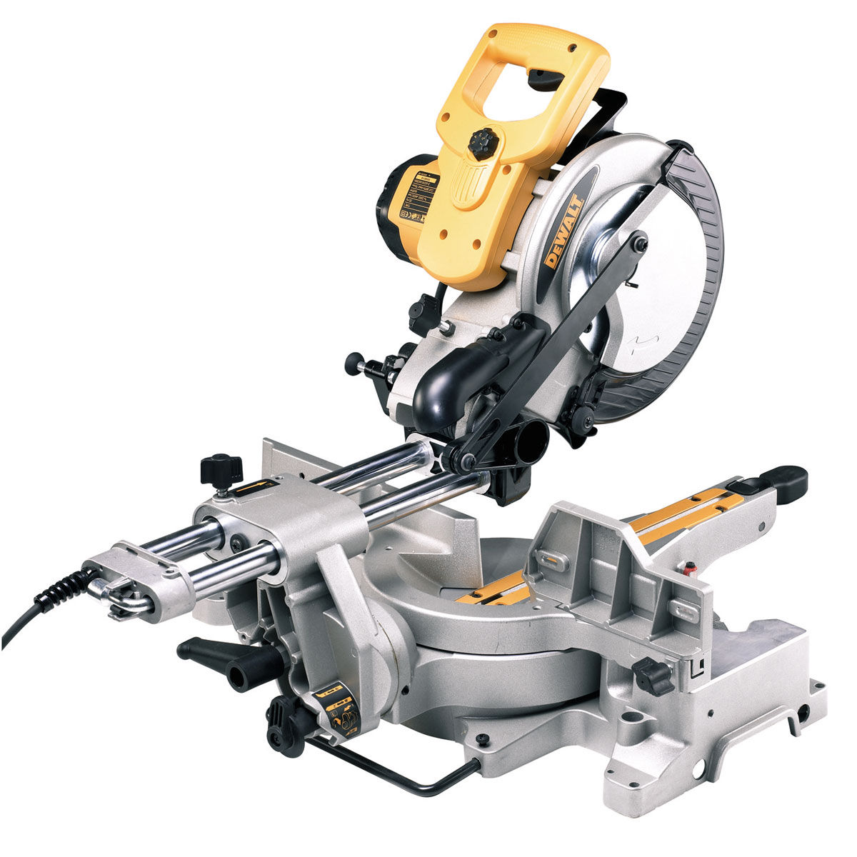 Toolstop Dewalt DW712N 8.5in/216mm Heavy Duty Slide Compound Mitre Saw 110V