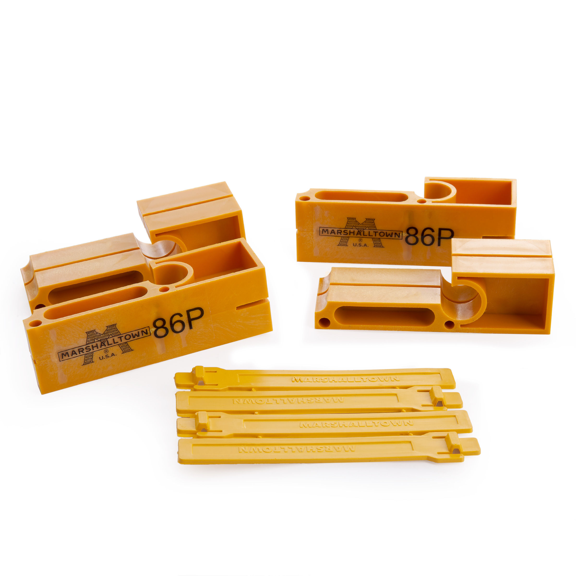 Toolstop Marshalltown M86P Plastic Line Blocks & Twigs (2 Pairs)