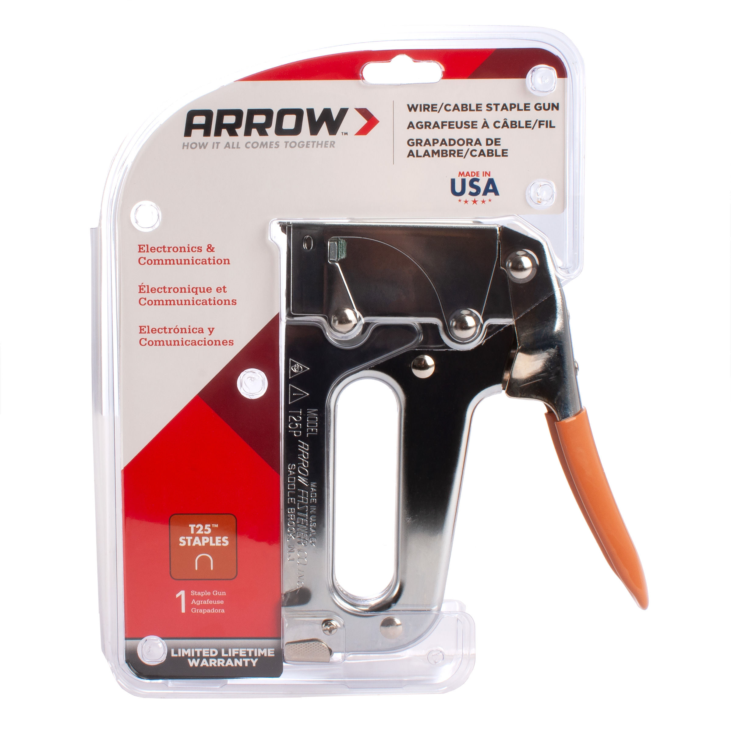 Toolstop Arrow AT25 Professional Low Voltage Wire/Cable Staple Gun