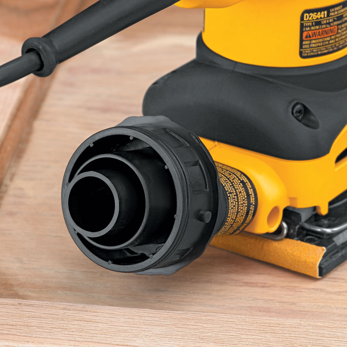 Toolstop Dewalt D26441 1/4 Sheet Orbital Palm Grip Sander 110V