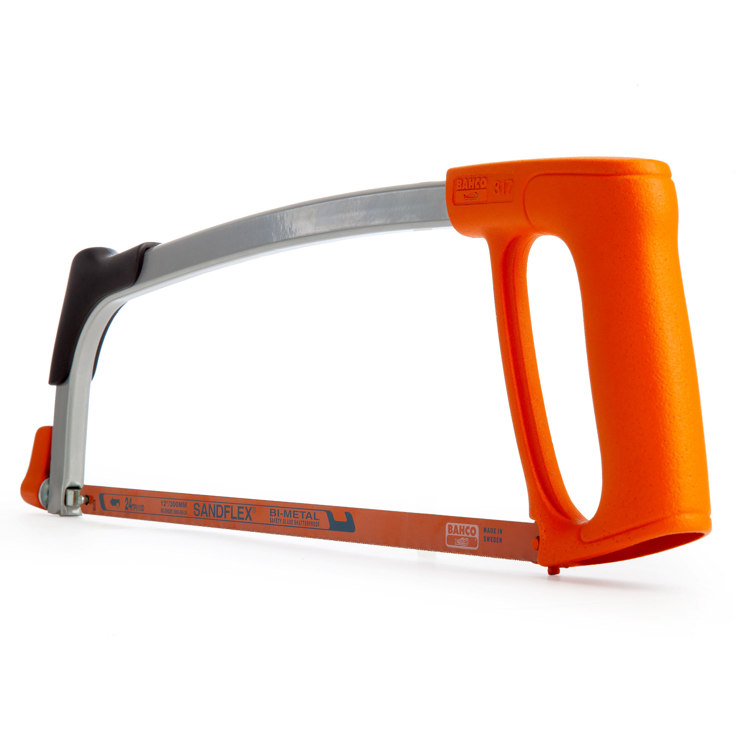 Toolstop Bahco 317 Hacksaw Frame with Blade 12 Inch