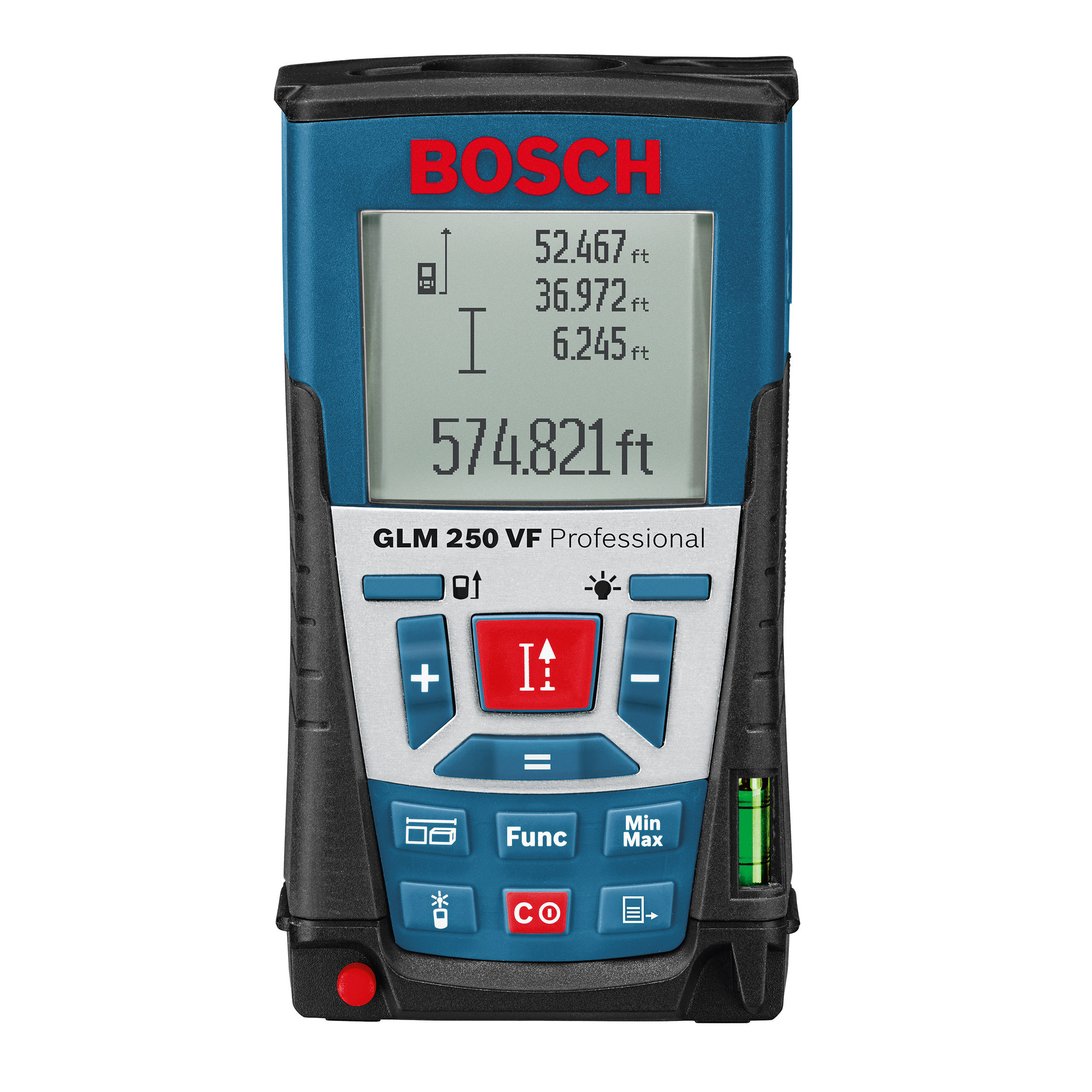 Toolstop Bosch GLM250VF Laser Rangefinder with Illuminated Multi