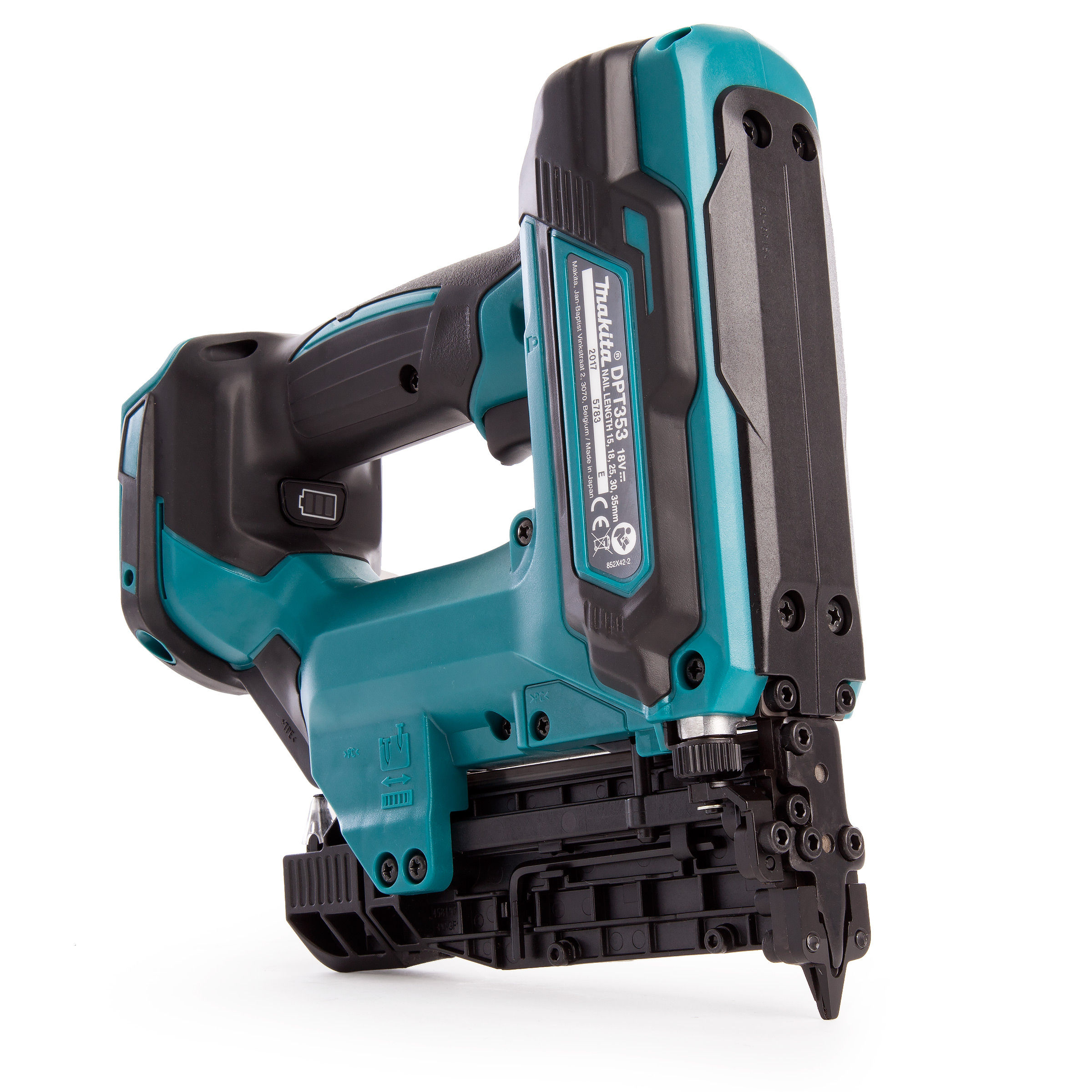 Toolstop Makita DPT353Z Cordless 18V Pin Nailer (Body Only)