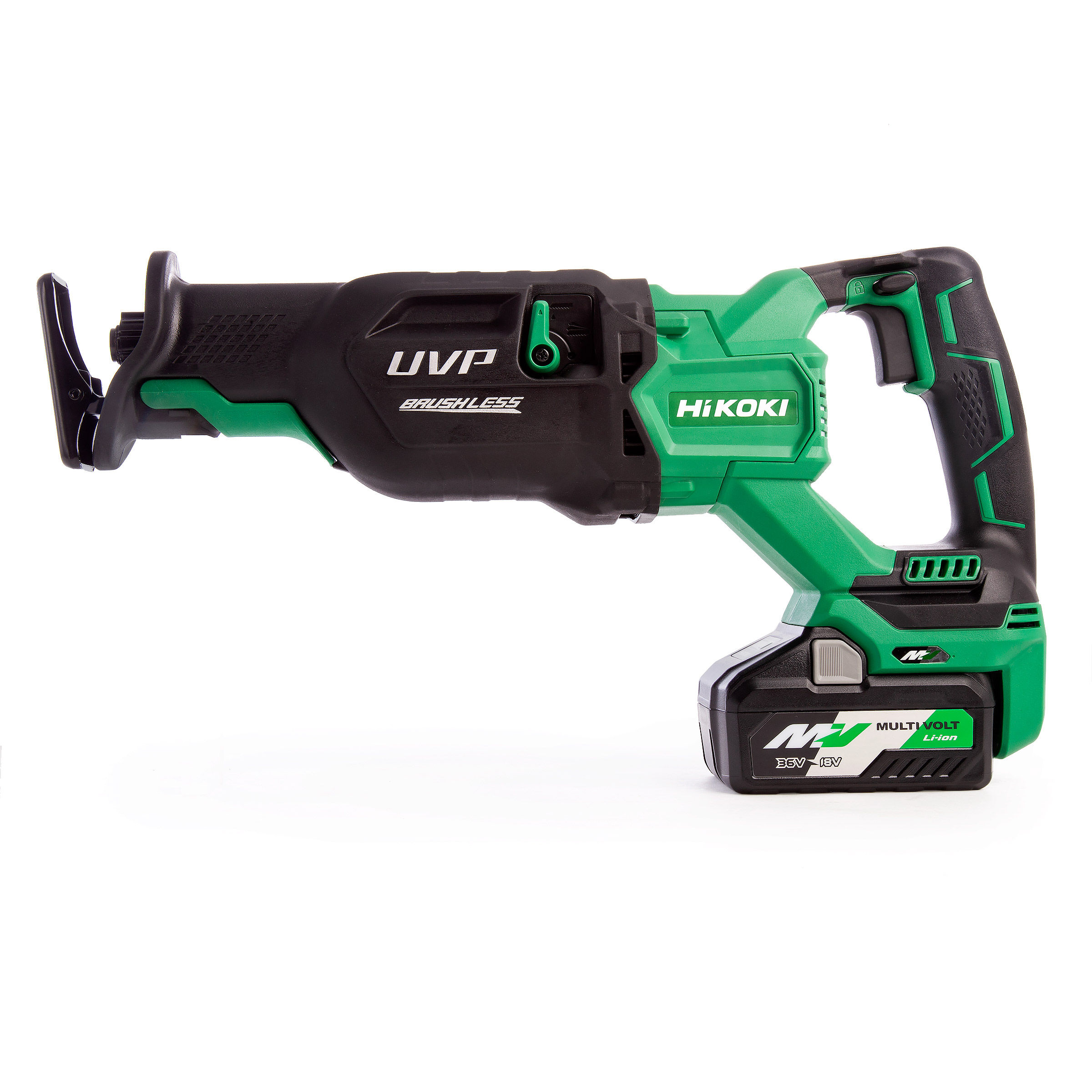 Toolstop HiKOKI CR 36DA 36V MultiVolt Brushless Reciprocating Saw (2 x